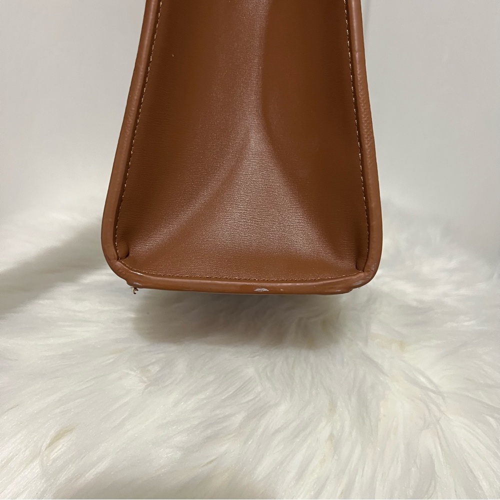 💗 Brown Patterned Handbag - Picture 5 of 12